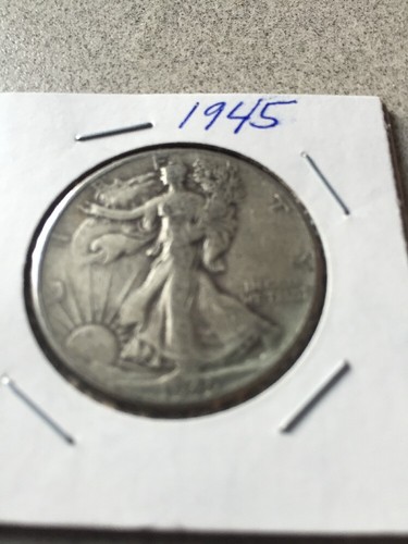 1945 Liberty Walking Half Dollar 90% Fine Silver