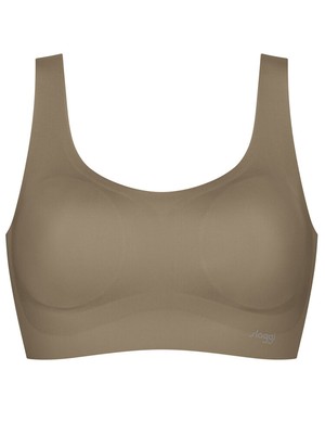 Sloggi ZERO Feel Top Crop Bra Bralette 10186804 Non Wired Padded Lingerie
