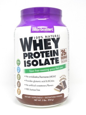 Bluebonnet Whey Protein Isolate Шоколад 2 фунта порошок