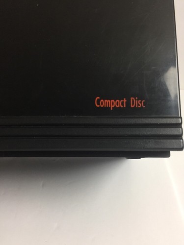 Alpha Compact Disc 30 CD Storage Wall Mount Plastic Case w/Door