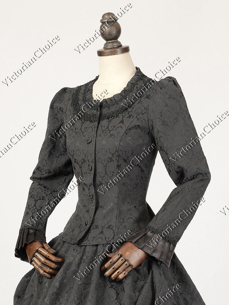 Civil War/Victorian Era Draped Bustle Gown - Size XL