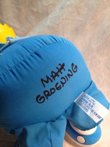 Talking Pull String BART Simpson Doll Works The Simpsons Matt Groening-1990