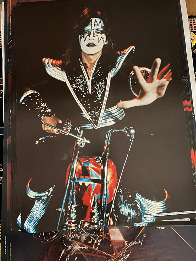 ☕KISS Ace Frehley 2001年直筆サインフォトフレ－ム Ace Frehley - Autographed Signed 8 x10 Photo (Kiss) Reprint