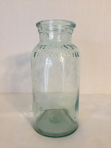 jar　0818 Tygart Valley Glass Octagon Fruit Jar Canning Design Patent