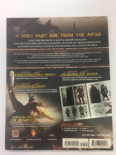 LAIR, BRADYGAMES STRATEGY GUIDE,  2007, PS3, VG/FN