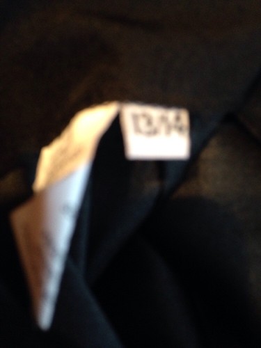 Girls Dress Fully Lined Black Skirt Size 13/14