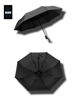 Automatic Umbrella Anti-UV Sun/Rain Windproof 3 Folding Compact Umbrella