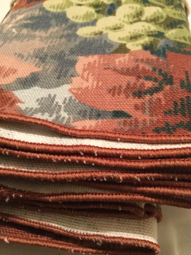 Set Of Four + Cloth Napkins