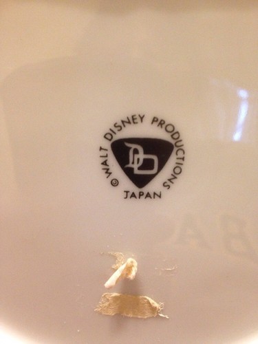 Walt Disney World 1970's Rare Vintage Gold CINDERELLA CASTLE Collector Plate