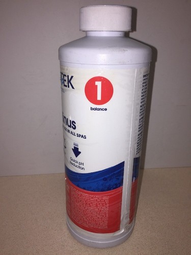 NEW Kem Tek Spa & Pool Care pH Minus Reducer Reduction 1 Qt Quart (32 Fl Oz)