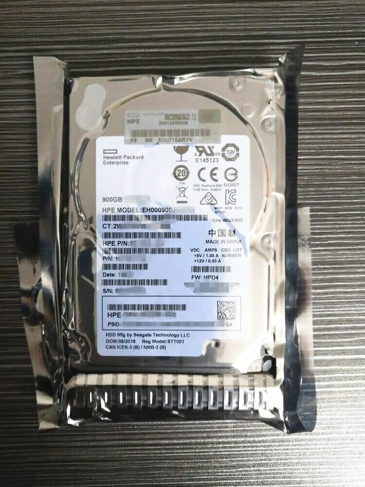 New 870759-B21 870795-001 HPE 900GB SAS 6G 10K SFF SC DS HDD