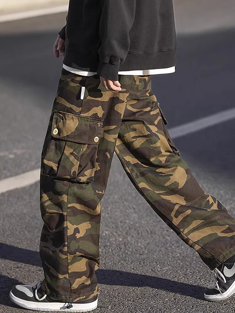 【HI FI FNK】Rare Camo Slash Cargo Pants Amazon.com: Wrangler Husky Boys' Premium Stretch Cargo Pants