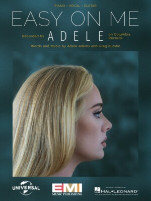 Easy on Me by Adele Sheet Music Piano Vocal NEW 000391767
