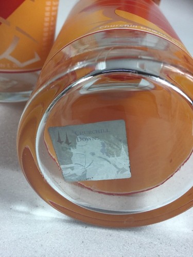 Set of 4 2007 KENTUCKY DERBY Mint Julip High Ball Glasses 133rd Year