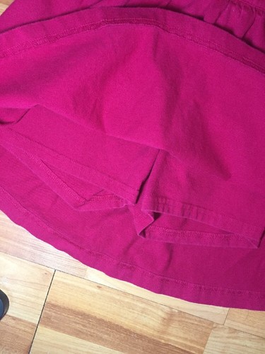 Lands' End Girls Sz. 6 Pinkish Red Knit Skort