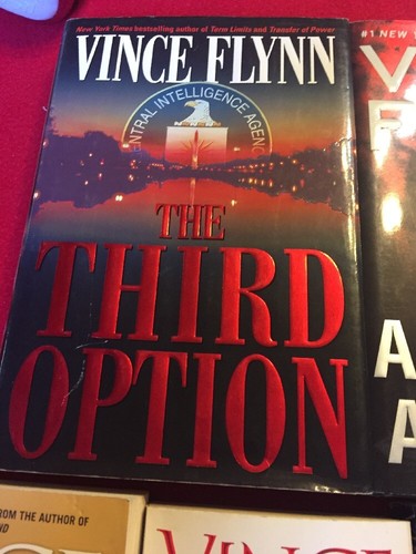 LOT OF 7 VINCE  FLYNN Books. Smoke Free Home. Great Shape *