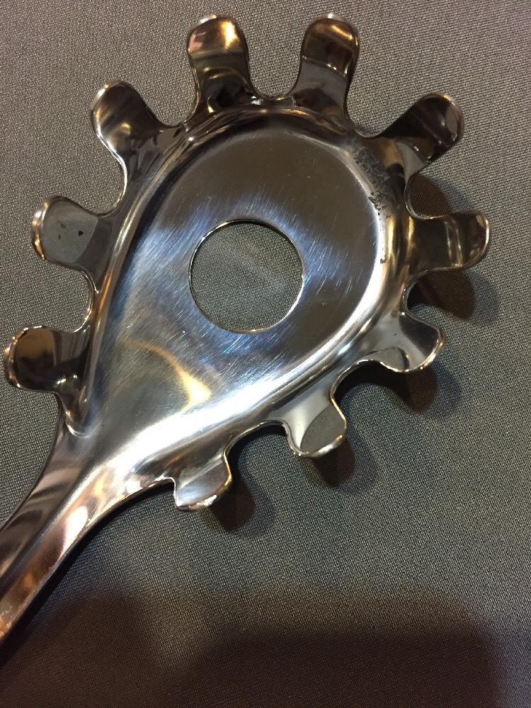 Spaghetti / Pasta Server  ~ High Polished Stainless Steel ~ 9