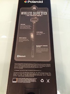 Quality Made Polaroid 36'' Bluetooth Wireless Smartphone Selfie Stick Retail $30
