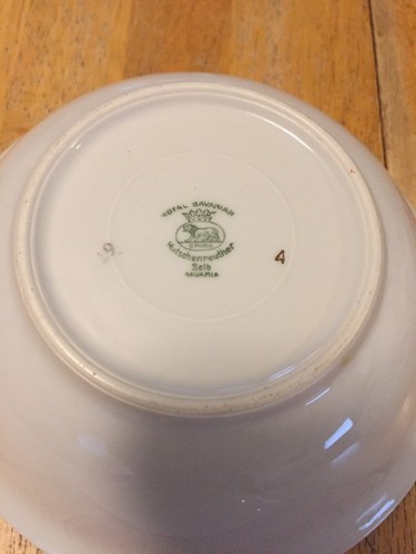 2 Hutschenreuther Selb LHS Hut4 Bavaria Coupe Soup Bowls 6 1/4