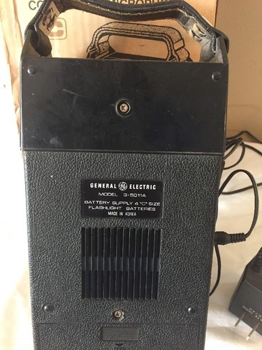 Vintage Classic GE General Electric Cassette Recorder Model 3-5011A Parts Only