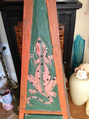 Lizard Triagle Hand Crafted Chest With Drawers Carved Lizards Awesome