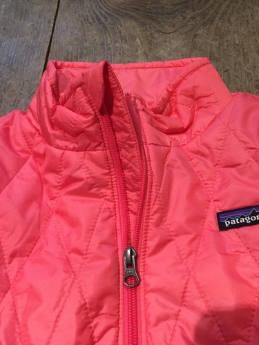 Patagonia Girls' Nano Puff Jacket Winter Coat Indy Pink XL 14 NWT