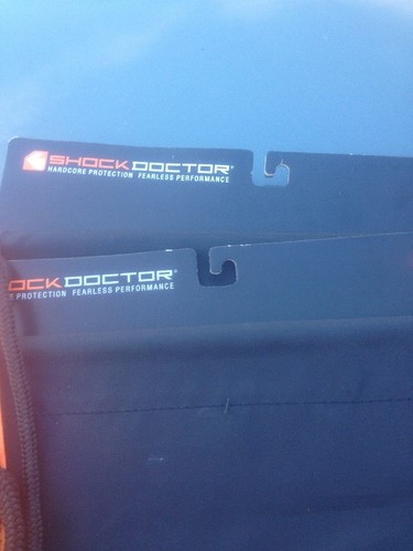 Shock Doctor Gear Bag Back Pack  Black Orange NWT Draw String Lot Of 4