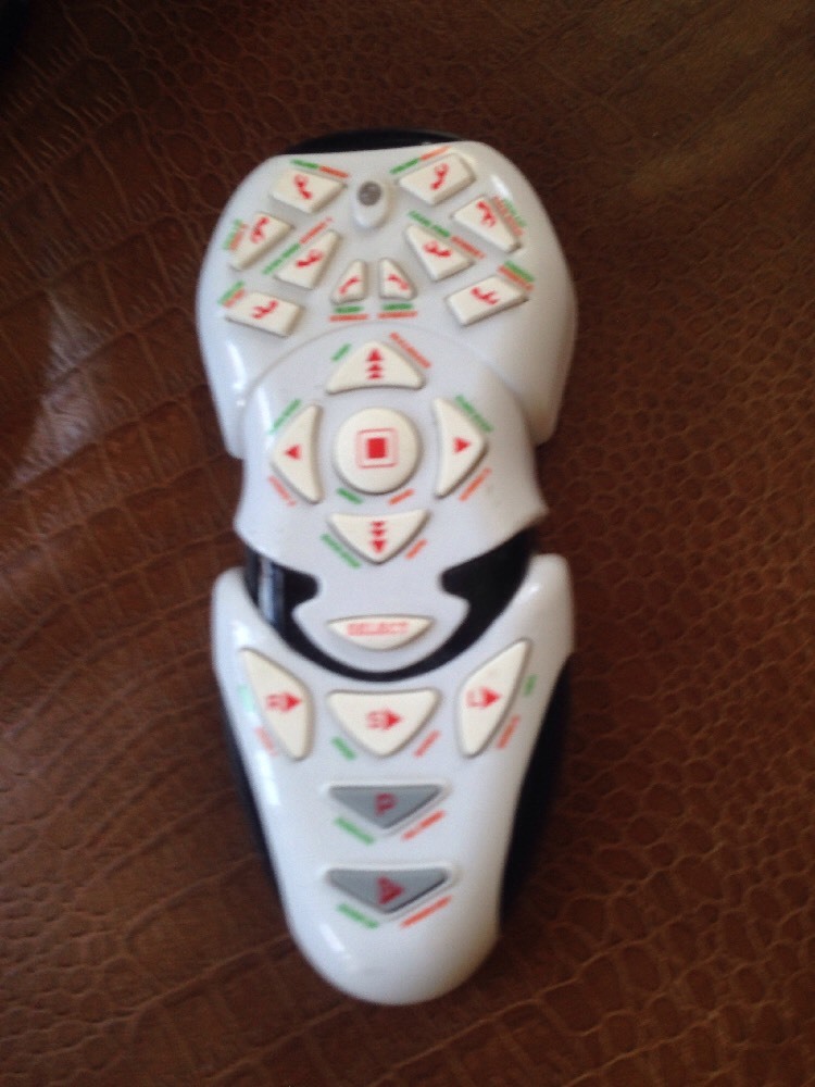 Robosapian Wowee Large used with remote black and white robot- Excellent Fun!