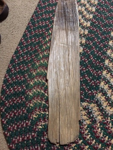 Antique Primitive 57 inch wooden Boat Oar / Boat Paddle ture antique very early