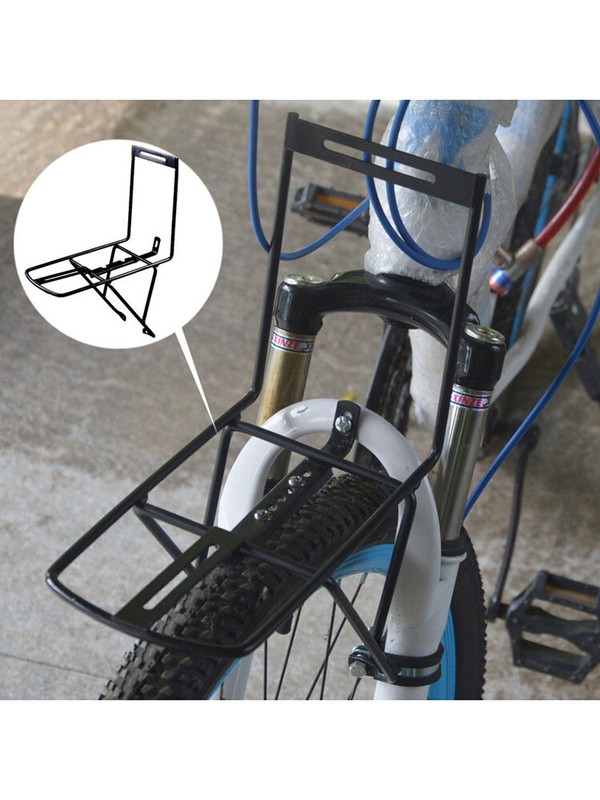 Bike Cargo Rack Front Rack for Bicycle Universal Detachable Bicycle Front Rack