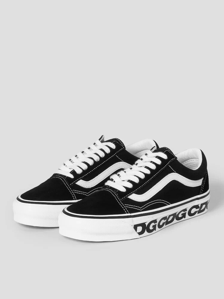 【本物保証 /関税・送料無料】CDG × Vans Old Skool White コムデギャルソンCDG限定 VANS オールドスクール-白