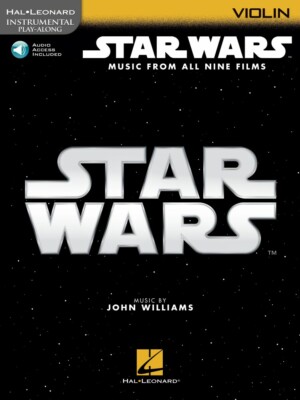 Star Wars Instrumental Play-Along for Violin Music from All 9 Films 000350909