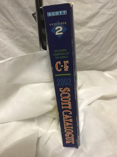 Scott Standard Postage Stamp 2002 Catalogue Vol. 2. C-F