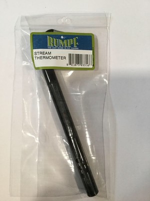 Andux Fishpond Thermometer Mtal Fly Fishing stream streamside 60 Celsius F-WDJ01