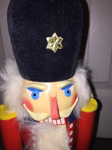 VINTAGE EARLY Erzgebirgische Volkskunst SANTA CLAUSE NUTCRACKER 16