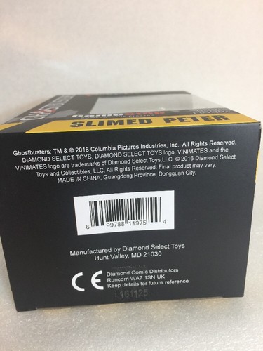 Vinimates Ghostbusters Slimed Peter Figure Diamond Select Toys Gamestop Only