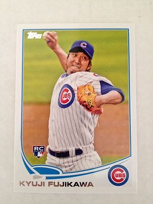 2013 Topps Update #US56 Kyuji Fujikawa Chicago Cubs Rookie Card. rookie card picture