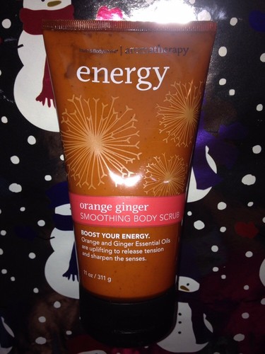 Bath & Body Works Aromatherapy Energy Orange Ginger Smoothing Body Scrub - 11 oz