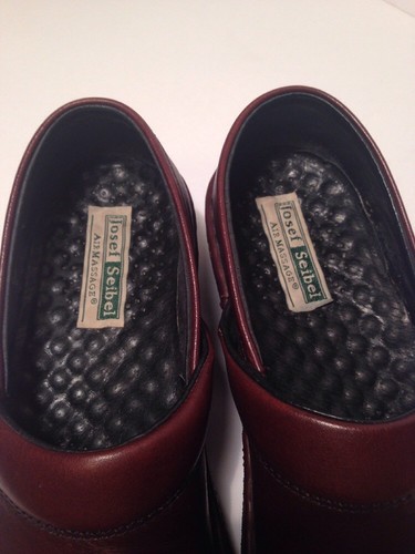 Leather Air Massage Clogs Josef Seibel Women's Slip On EU 40  Chart Says =US 9 M