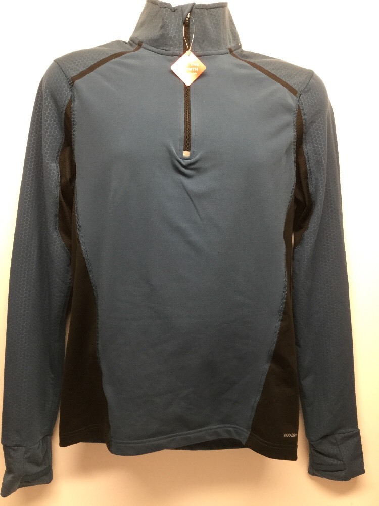 NWT C9 CHAMPION TEAL BLUE DUO DRY WOMEN RUNNING WORKOUT SHIRT 1/4 ZIP SMALL | eBay