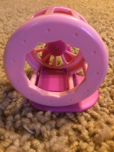 Littlest Pet Shop 625 137 54 Hamster Guinea Pig Gerbil Runner Wheel 4 Pet Figure
