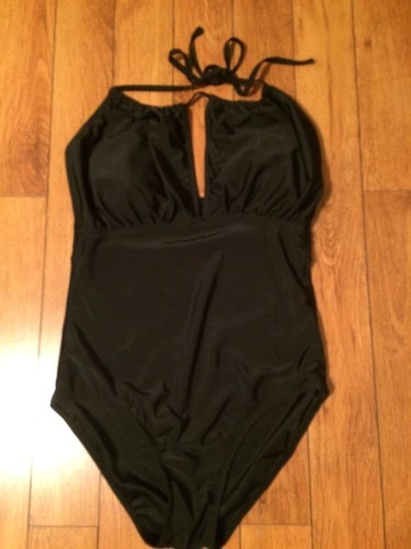Women's Side-Tie Swim Dress Bathing Suit Swimwear Aqua Green Navy Small |  eBay