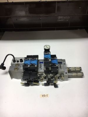 Festo Pneumatic Assembly W/ (1)VIGP-04-FB-D-1, (6)VIGI-04-D-1, (1)IEPR-04-D-1