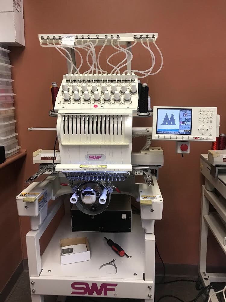 SWF EMBROIDERY MACHINES (5) Single Heads