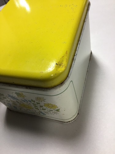 2- Tin Cheinco Housewares Canisters