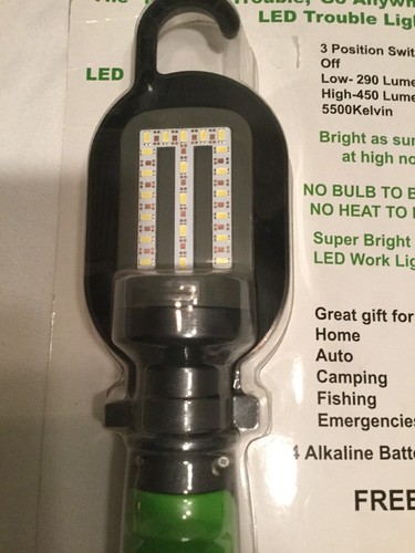 Cordless Led Work Light Rechargeable Magnetic Flashlight Portable