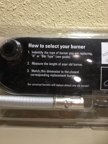 Grill Shop Universal Grill Burner 19