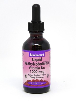 Bluebonnet Liquid Cellular Active Methylcobalamin 1000 мкг 2 жидких унции Жидкость