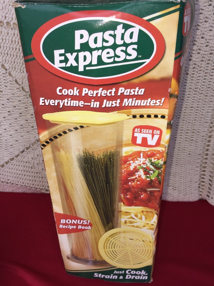 NIB Pasta Express Spaghetti Macaroni Linguine Vegetables IN MINUTE As Seen On Tv
