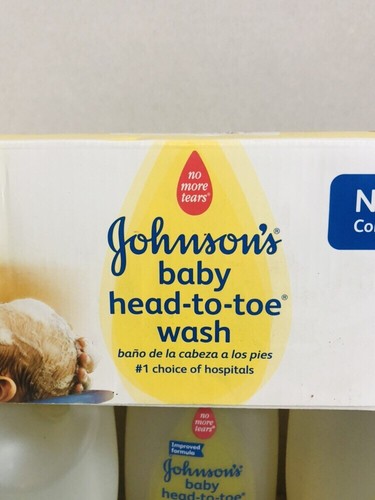 3 PACK | Johnson's Baby Head To Toe Wash  Hair 33.8 oz/ 9 oz